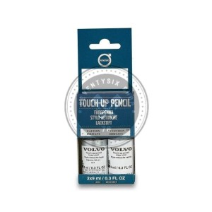 Volvo genuine parts, Volvo 729 - Glacier Silver metallic touch-up paint. Volvo part number is 32244371