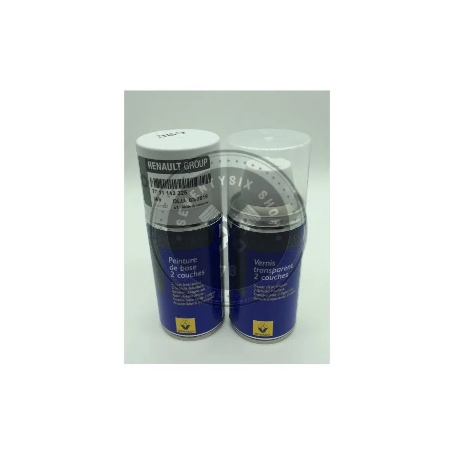 Renault geniune parts, Renault 7711144197 touch-up spray 432-Blue Methyl
