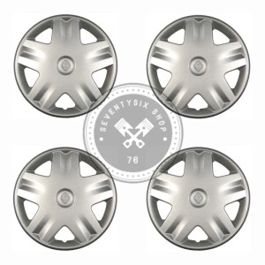 Renault parts, Renault 7700432523kit 14" Pyxis wheel cap kit (4pcs)