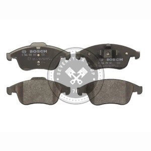Renault parts, Bosch 0986494401 front brake pad kit (410605055R)