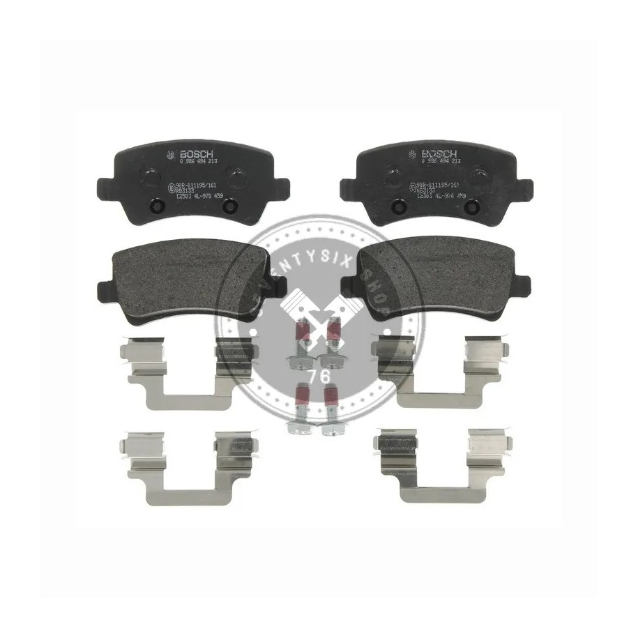 Volvo alkatrészek, Bosch 986494213 hátsó fékbetét készlet (32300257)