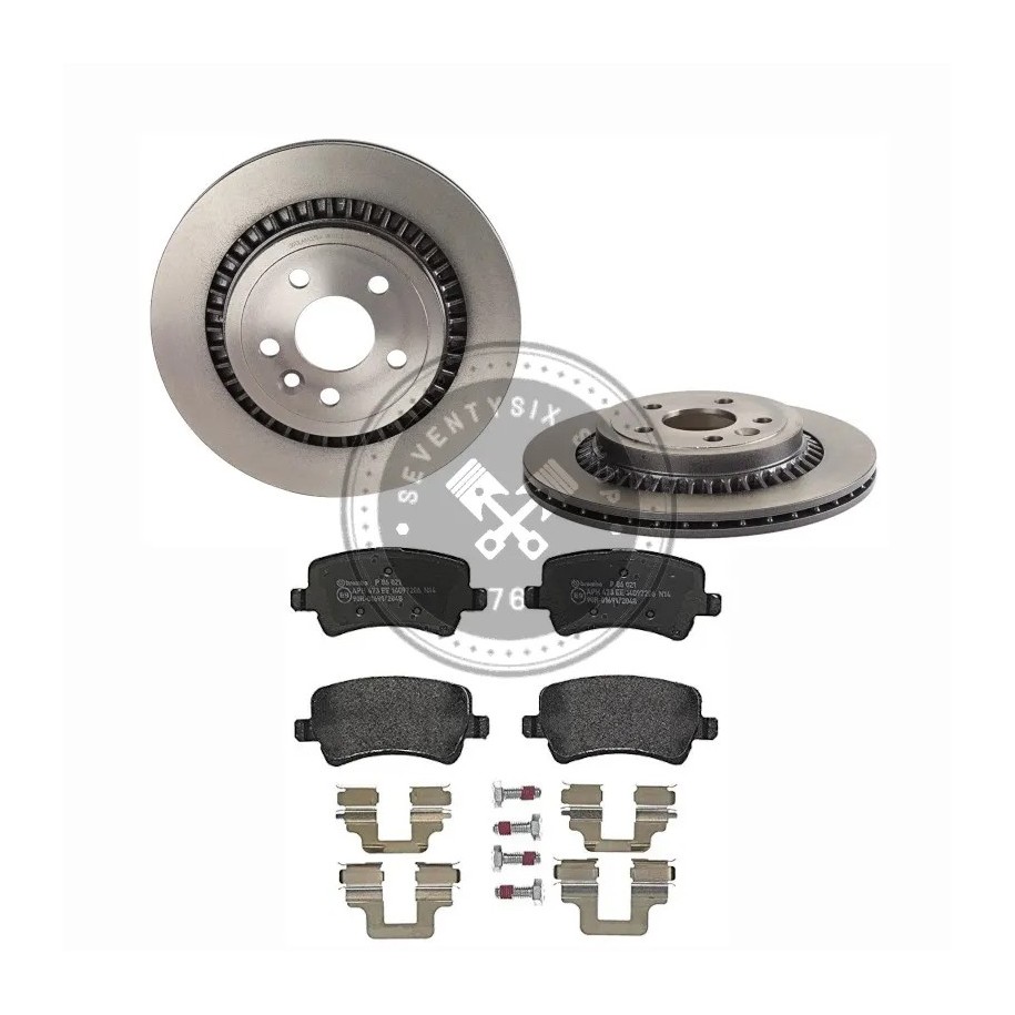 Brembo fék csomag, Brembo 302 mm hátsó fékcsomag Volvo XC60