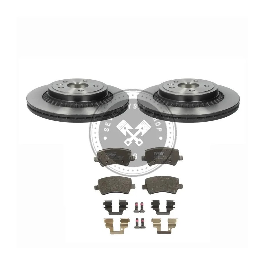 TRW hátsó fék kit, TRW 302 mm hátsó fék csomag Volvo XC60