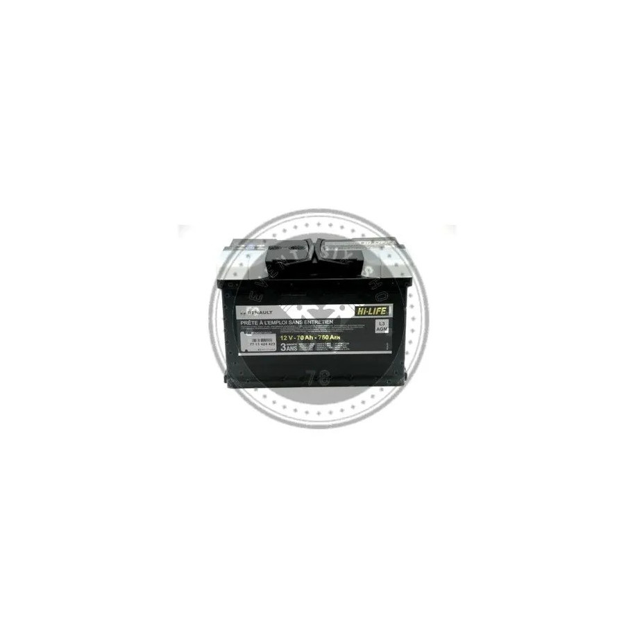 Renault OEM parts, Renault 7711424423 battery 70Ah/760A AGM Start-Stop