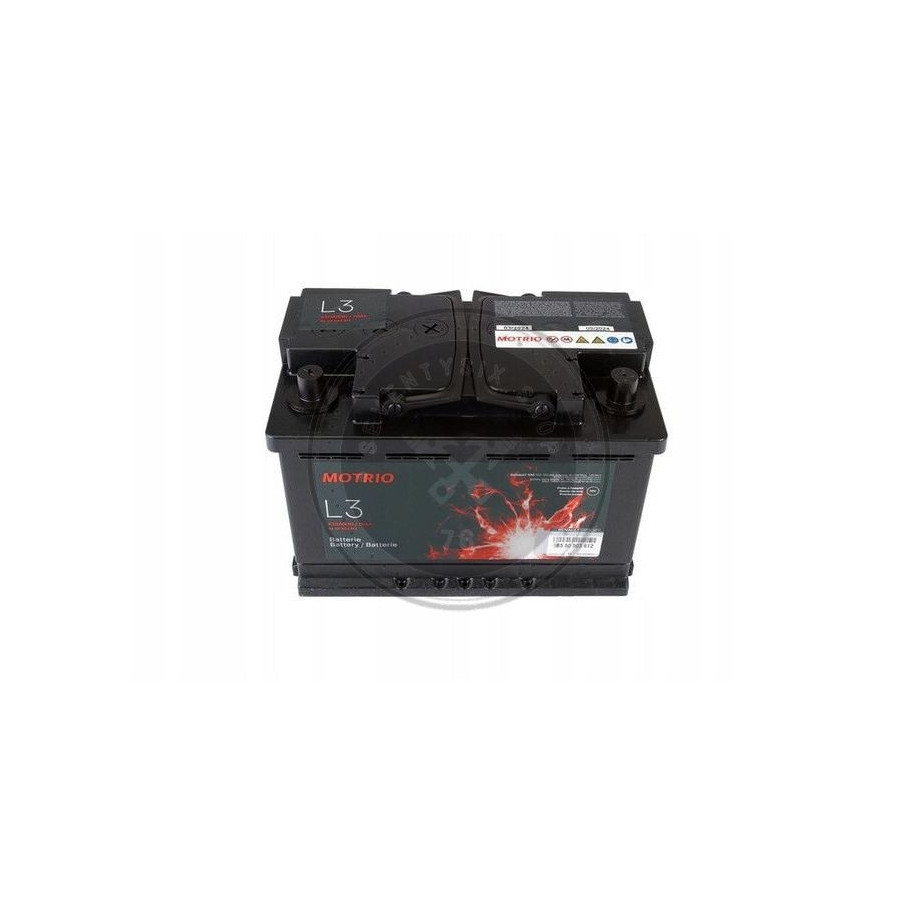Renault alkatrészek, Motrio 8550503582 70Ah/640A akkumulátor