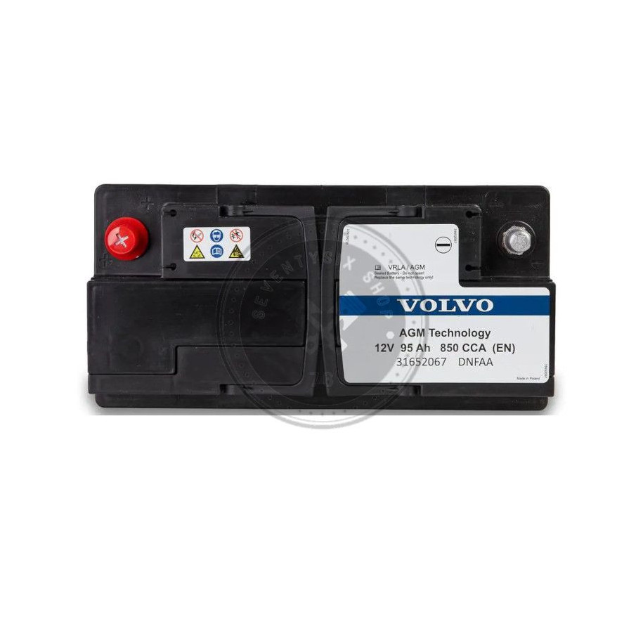 Volvo gyári akkumulátor, Volvo 31252067 95Ah/850A AGM akkumulátor