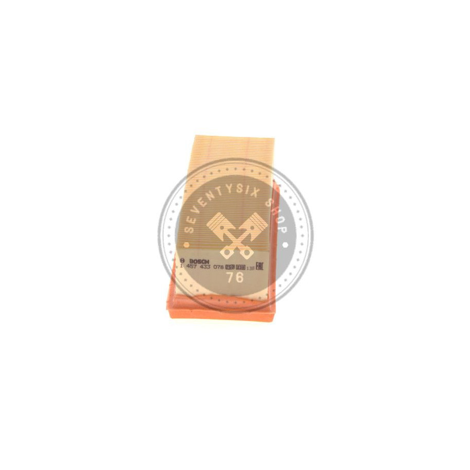 Renault parts, Bosch 1457433078 air filter (8200104272)