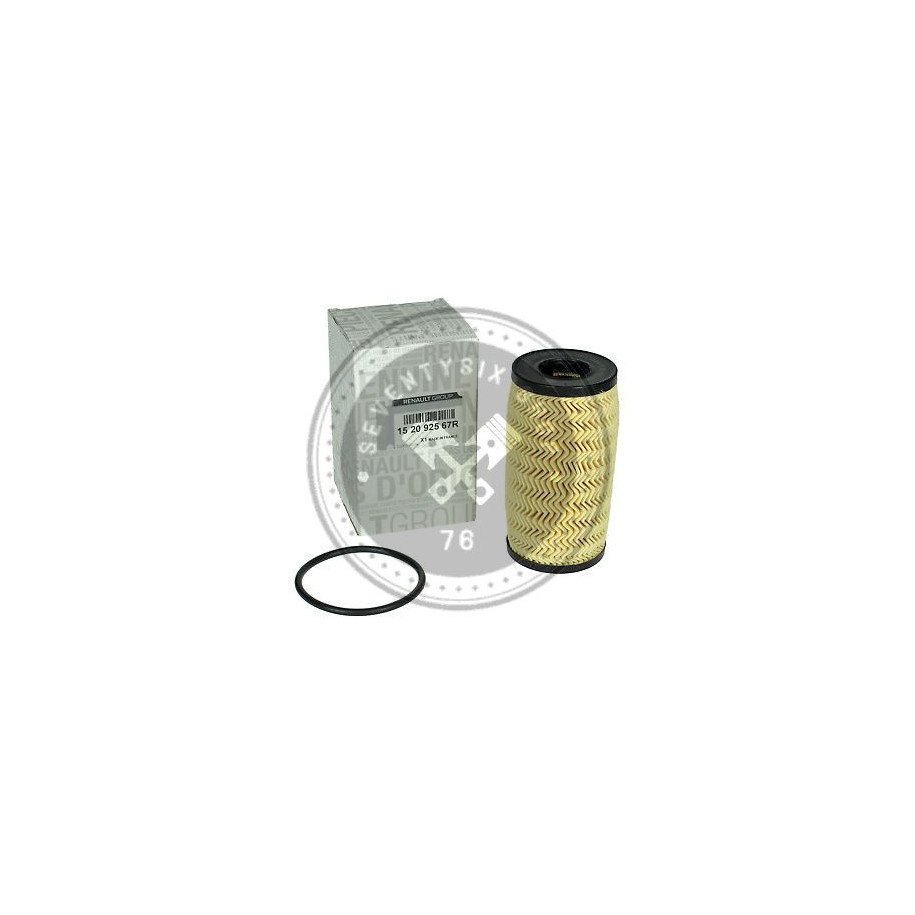 Renault OEM parts, Renault 152092567R oil filter cartridge