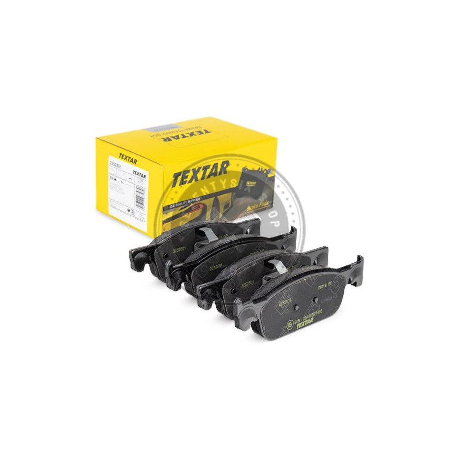 Textar brake pad, Textar 2252501 front brake pad (410604682R)
