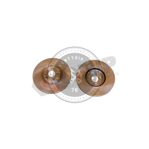 Volvo parts, QWP WBD978 345 mm front brake disc (31471752)