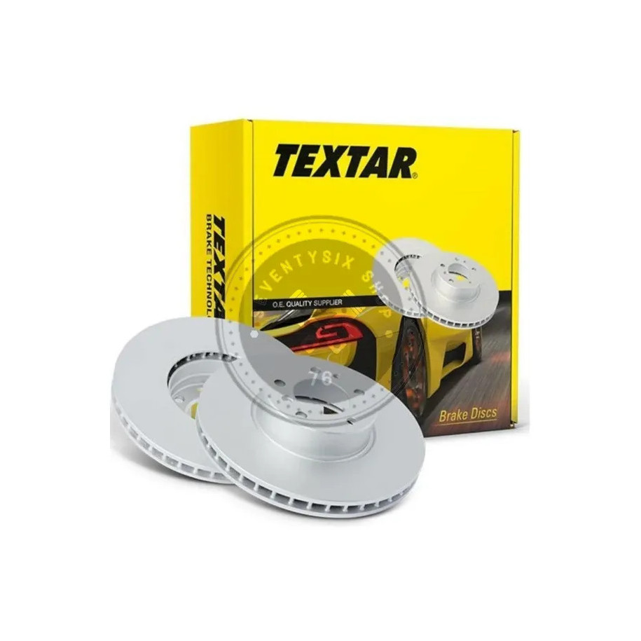 Volvo alkatrészek, Textar 92289805 első féktárcsa 345 mm (31471752)