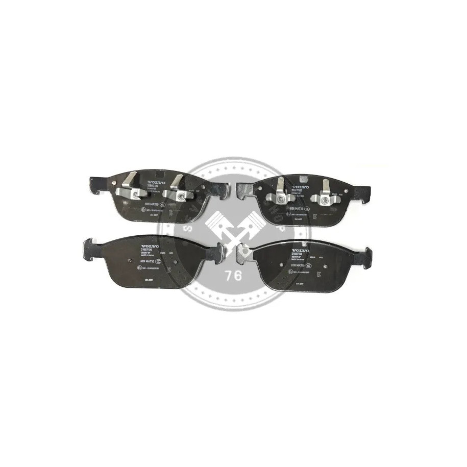 Volvo genuine parts, Volvo 32373162 front brake pad XC60, XC90 models.