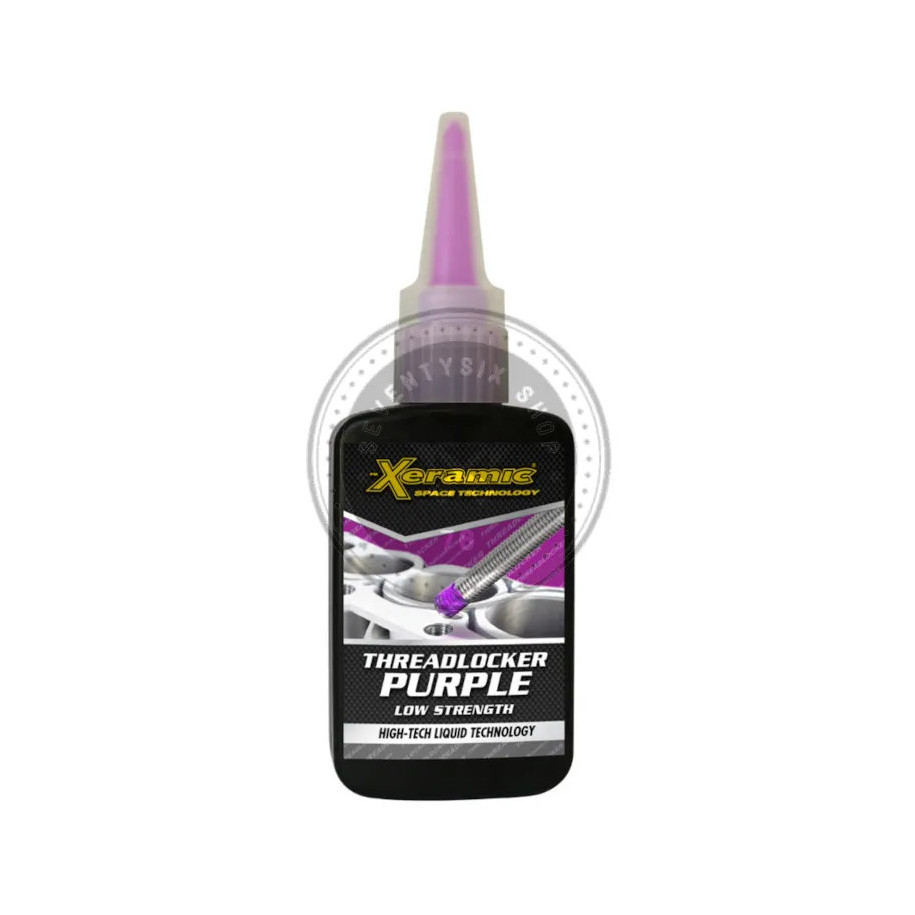 Xeramic 20182 Thread locker, purple - 50 ml.  A great alternative to Loctite 222.
