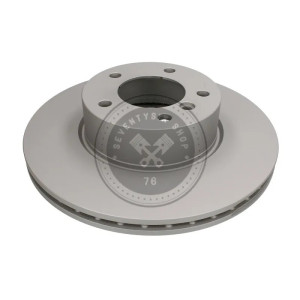 BMW parts, ATE 24.0124-0203.1 front brake disc (34118848418 )