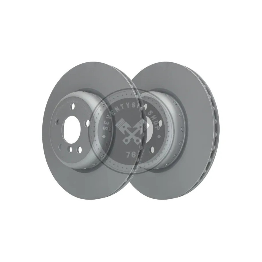 BMW parts, ATE 24.0124-0262.2 rear brake disc 345 mm (34208853554)