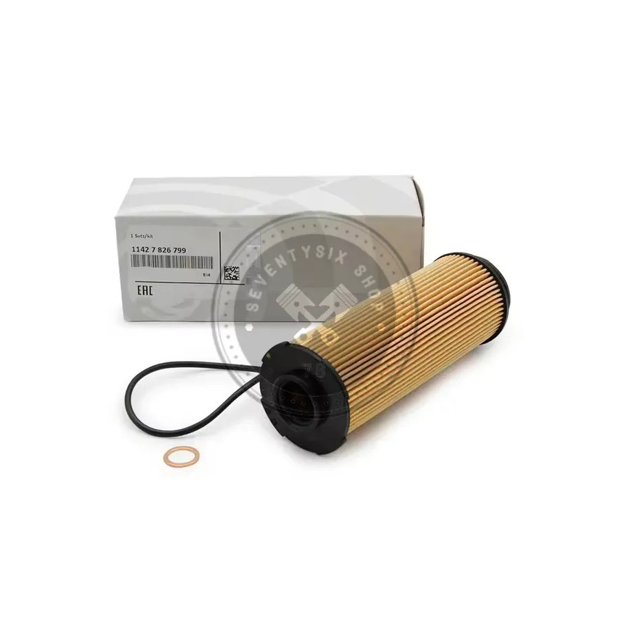 BMW genuine parts, BMW 11427826799 oil filter cartridge