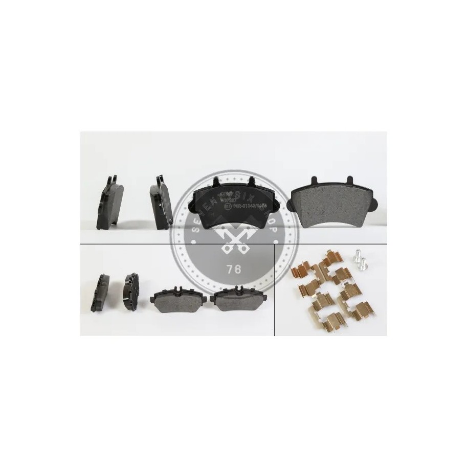 Renault parts, QWP WBP257 front brake pads Master II