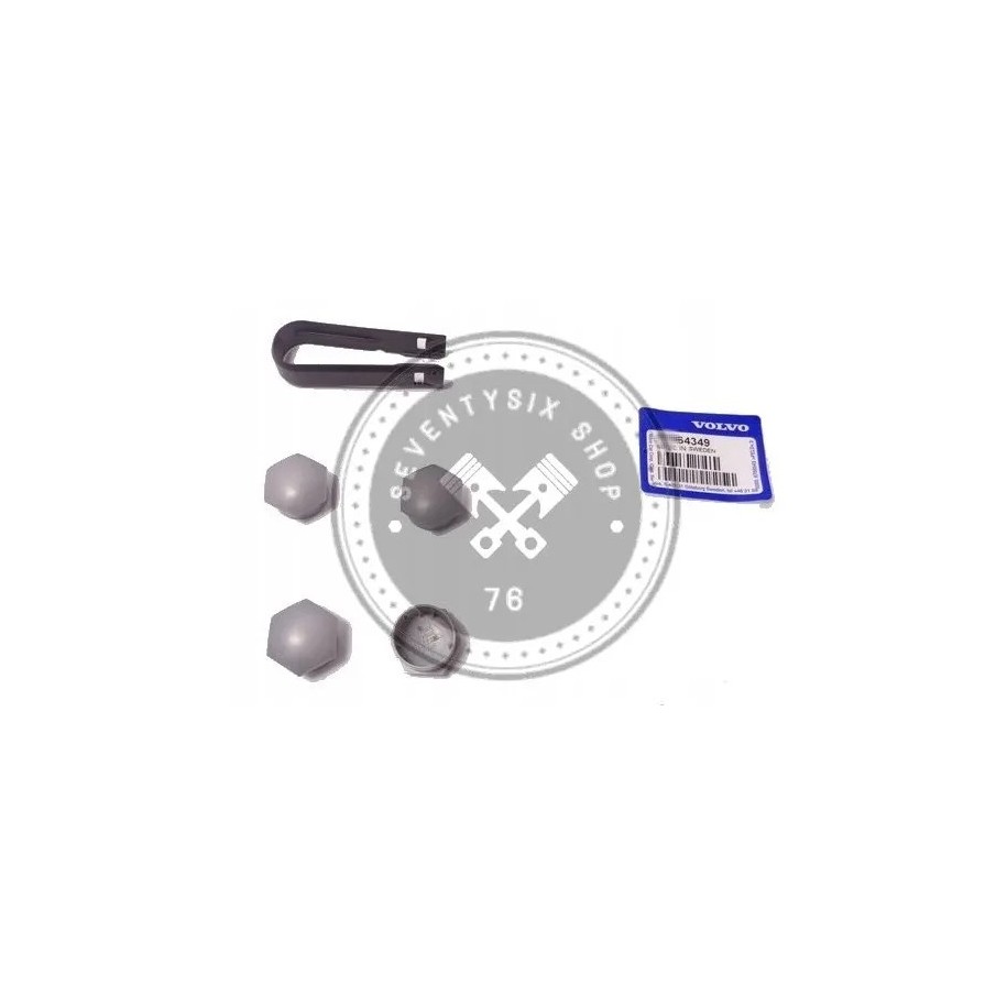 Volvo gyári alkatrészek, Volvo 31664349 "silver" kerékőr kupak készlet