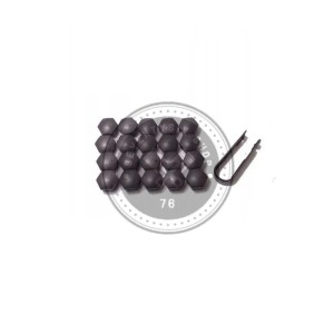 Volvo genuine parts, Volvo 31471686 wheel bold cap kit dark grey