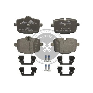 BMW alkatrészek, ATE 13.0460-2716.2 hátsó fékbetét készlet (34216867175)