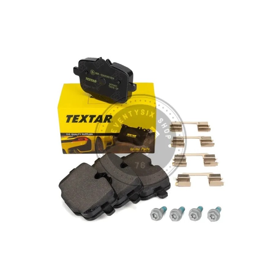 BMW alkatrészek, Textar 2470401 hátsó fékbetét készlet (34216867175)