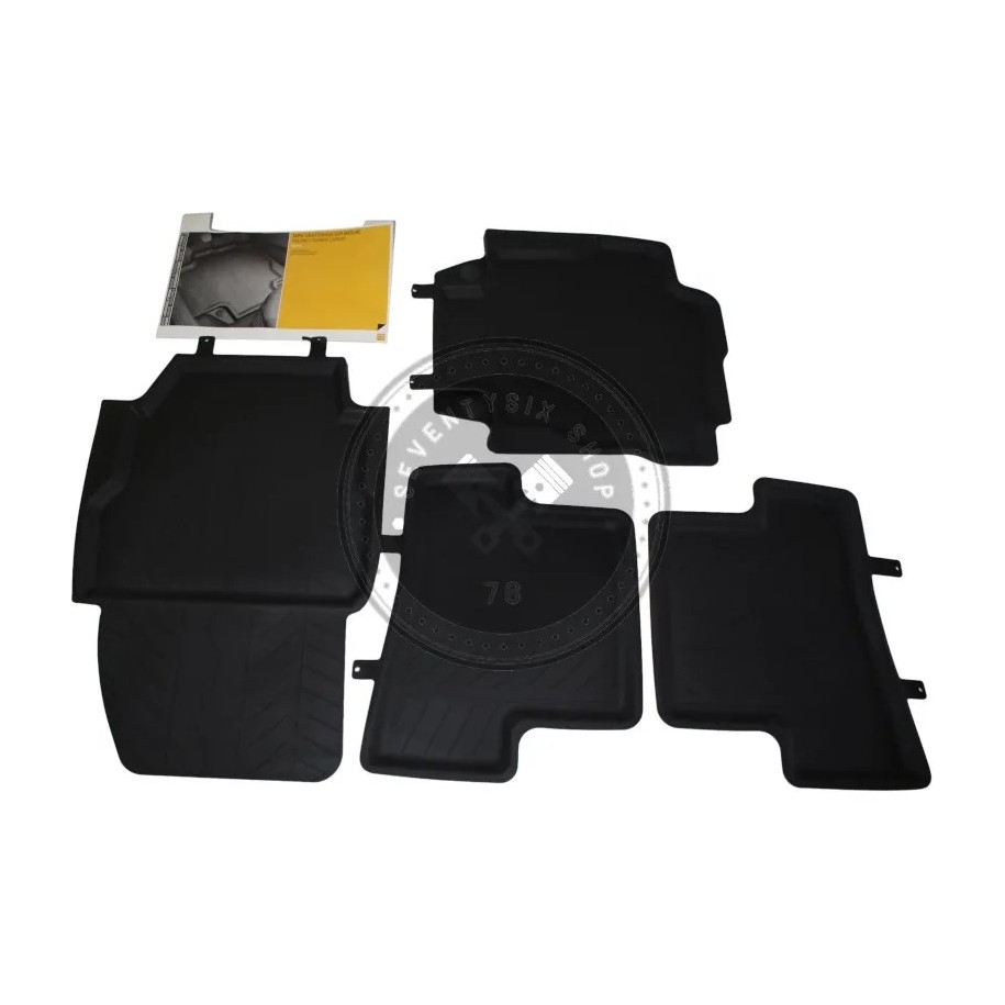 Renault genuine parts, Renault 8201403696 rubber mats for Captur I