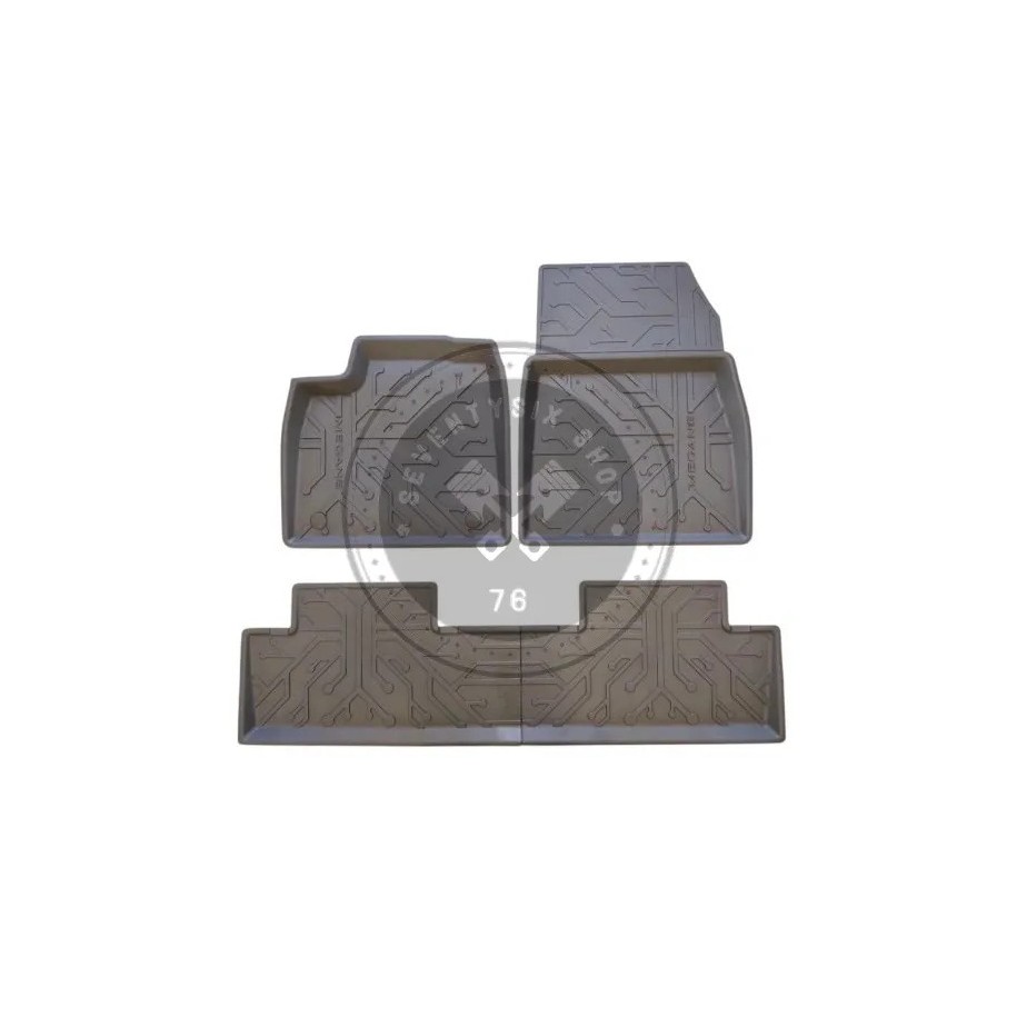 Renault genuine parts, Renault 8201738743 Megane E-tech rubber floor mat set