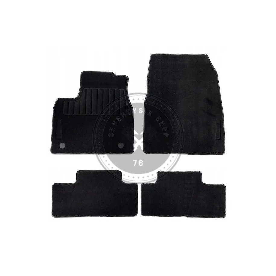 Renault genuine mats, Renault 8201740264 Premium textile floor mats Megane E-tech