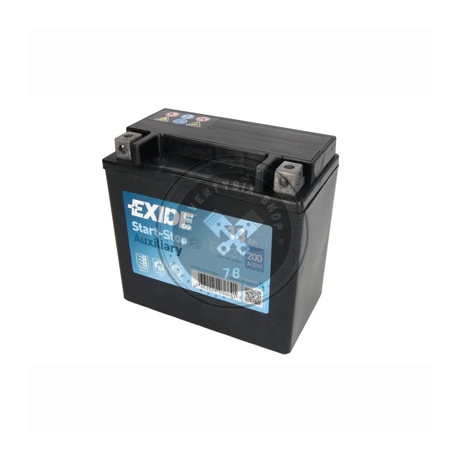 BMW parts, Exide EK131 13Ah/200A battery, BMW 61 21 9 394 648 part number