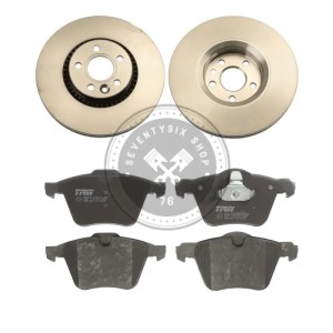 Volvo fék alkatrészek, TRW DF6185S és GDB1684 316 mm első fékcsomag V60, V60 CC