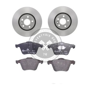 Volvo fék alkatrészek, ATE 24.0128-0162.1 és 13.0460-7243.2 első fékcsomag V60