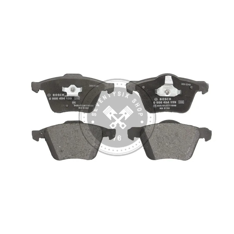 Volvo alkatrészek, Bosch 0986494159 első fékbetét készlet XC90 I. (32373161)