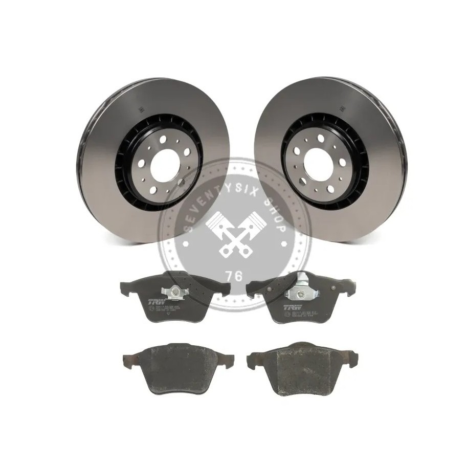 Volvo parts, TRW DF4340S and GDB1565 336 mm front brake kit XC90 I.