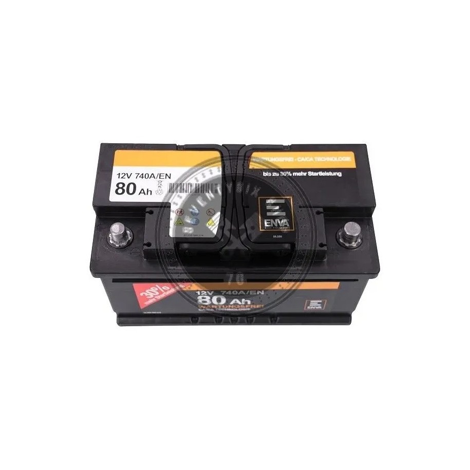 Renault gyári alkatrészek, Renault 7711230453 80Ah/760A akkumulátor
