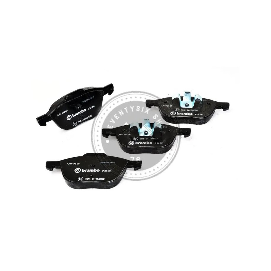 Volvo alkatrészek, Brembo P24061 első fékbetét készlet (32373153)