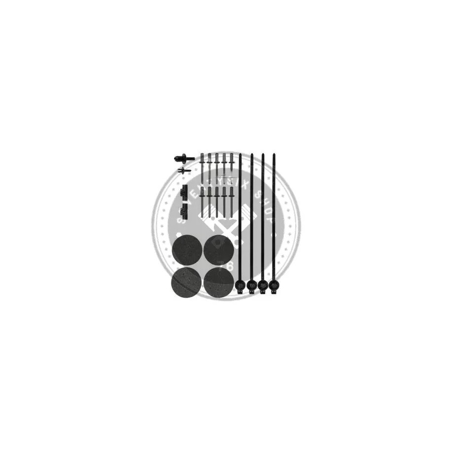 Volvo OEM clips, Volvo 274367 front door clip kit S60, S80, V70, XC70
