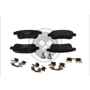 Renault alkatrészek, Textar 2482001 hátsó fékbetét készlet (440603558R)