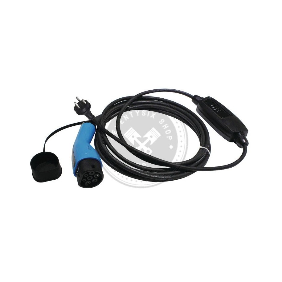 Renault genuine parts, Renault 7711943868 home charging cable (T2-K, 6A, 6.5m)