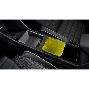 Renault 685600746R small yellow storage box – genuine Renault accessory for the R4 E-Tech Electric