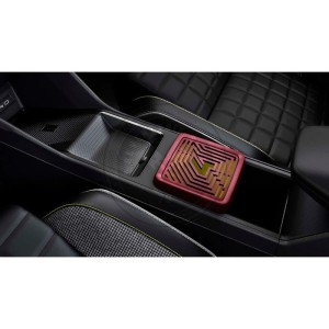 Renault 685606827R kis méretű tárolódoboz fedél – R4 bordó