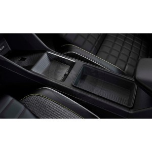 Renault 685602823R nagy méretű fekete tárolódoboz – gyári Renault tartozék R4 modellekhez.