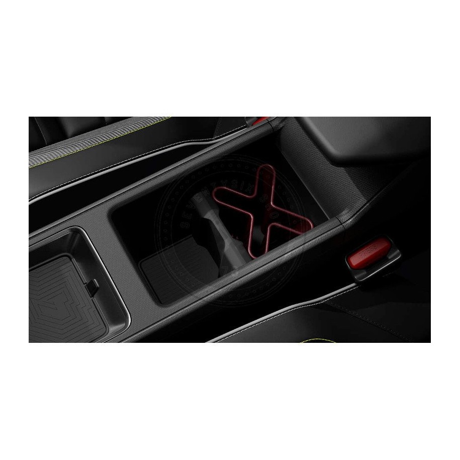 Renault 685609894R X-alakú központi rendszerező – bordó színben
