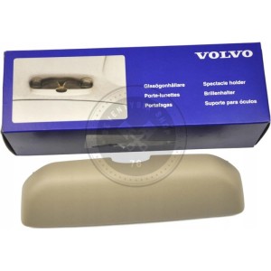Volvo 30715737 bézs napszemüvegtartó – eredeti Volvo tartozék