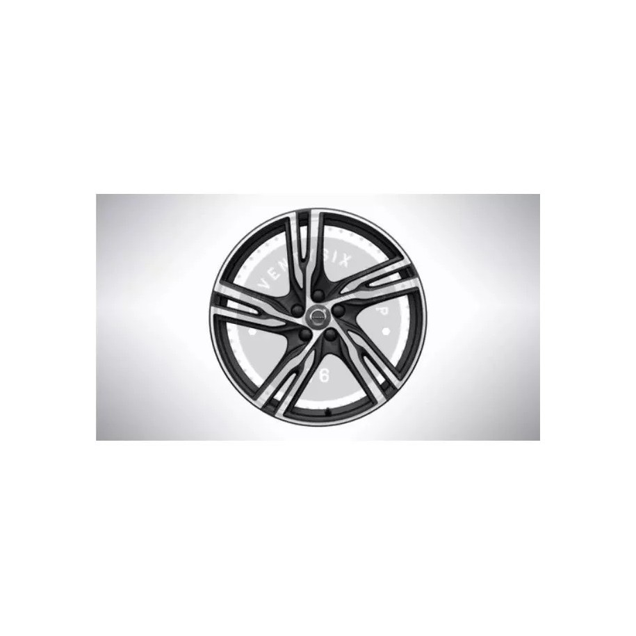 Volvo 31660195 – 20" 5-Double Spoke Silver Diamond Cut alufelni