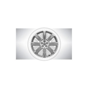 Volvo 31381534 – 20" 8-Spoke Silver Diamond Cut alloy wheel for Volvo V90 and S90
