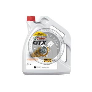 Castrol 5W-30 engine oil – meets Renault RN17 specification.