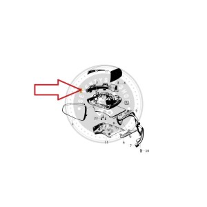 Volvo 32411130 left side mirror indicator – genuine OEM part for Volvo ES90