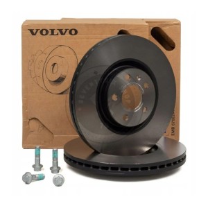 Volvo 32300121 front brake disc – 296 mm, genuine OEM part.