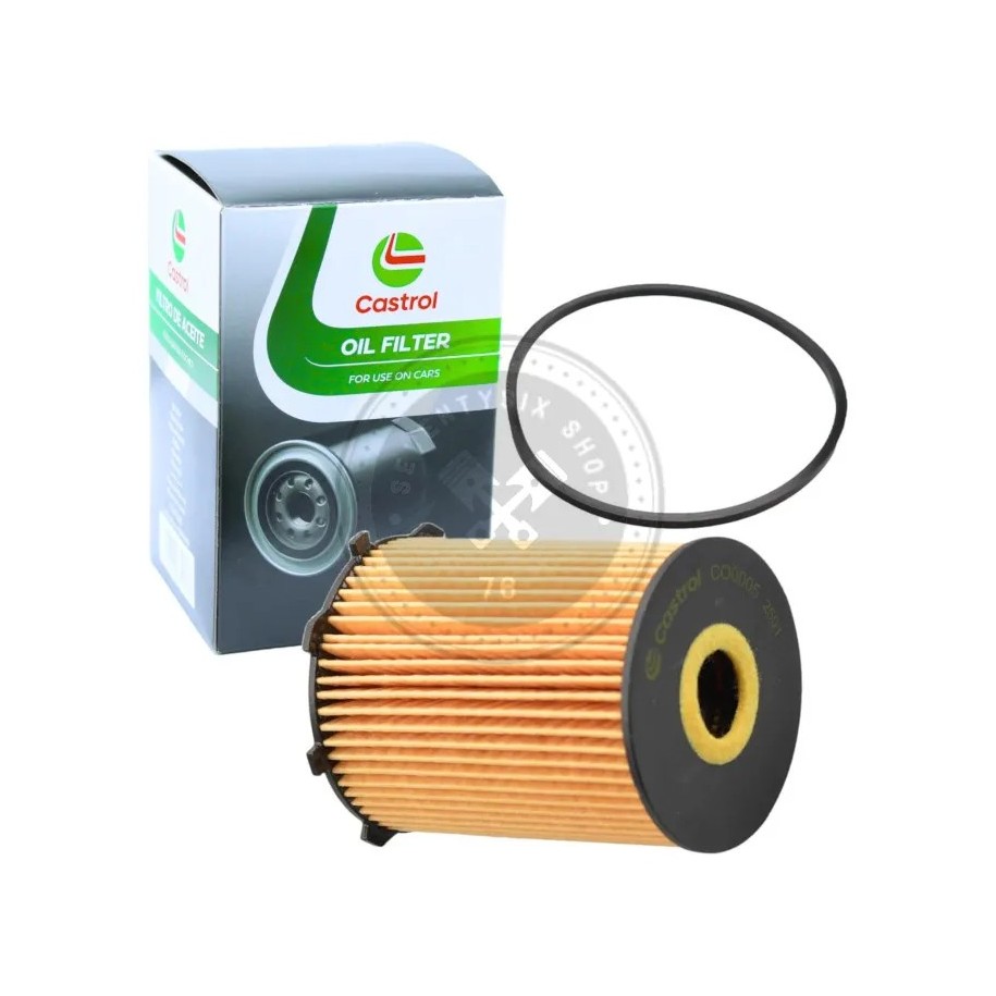 Castrol CO005 olajszűrő betét – a Volvo 30735878 gyári szűrő megfelelője.