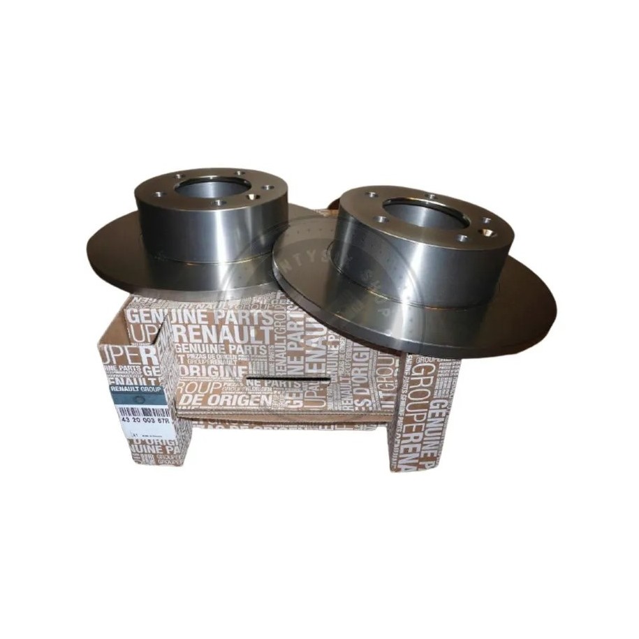 Renault 432000367R Rear Brake Discs – 305 mm – Master III (Pair)